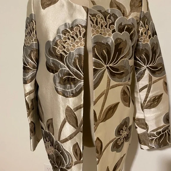 Isaac Mizrahi brocade jacket - Picture 4 of 5